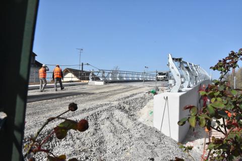 Travaux du pont de la gare