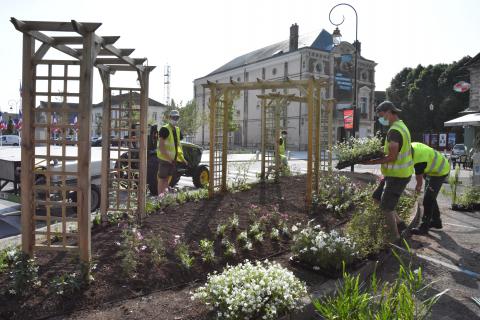 Aménagement de la place Aristide Briand