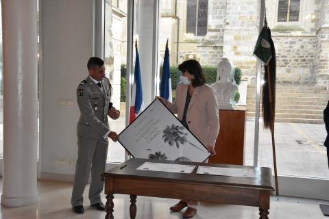 Jumelage entre la ville de Nogent-sur-Seine et le 3e escadron du 5e régiment de dragons