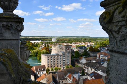 Accès au sommet de la tour Saint-Laurent