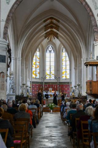 Concert quatuor vocal et orgue à l'église Saint-Laurent
