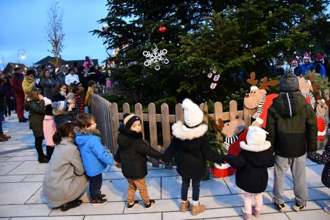 Lancement des festivités de Noël