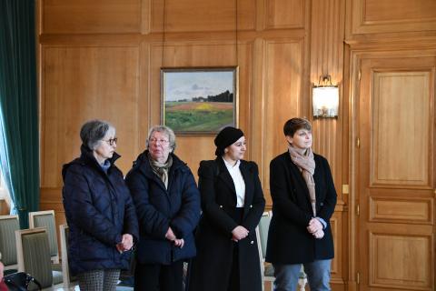 Remise des fonds récoltés par le CME à France Alzheimer Aube