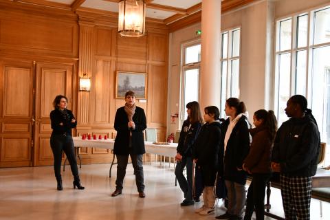 Remise des fonds récoltés par le CME à France Alzheimer Aube