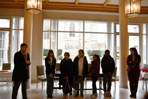 Remise des fonds récoltés par le CME à France Alzheimer Aube