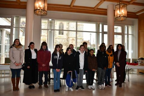 Remise des fonds récoltés par le CME à France Alzheimer Aube