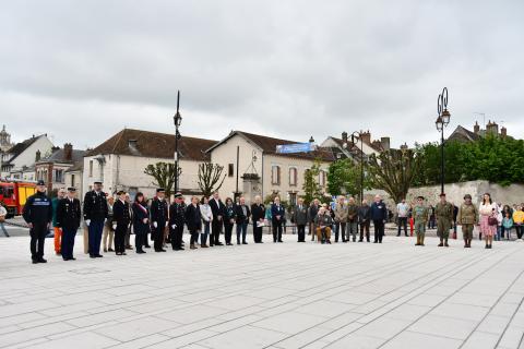 Cérémonie du 8-mai 1945