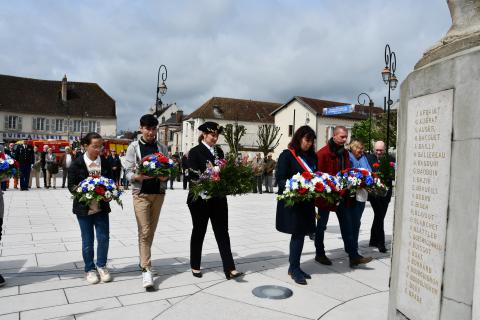 Cérémonie du 8-mai 1945