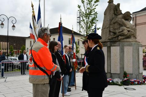 Cérémonie du 8-mai 1945