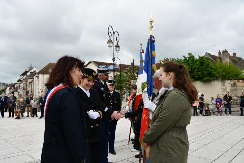 Cérémonie du 8-mai 1945