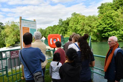 Inauguration de l'exposition "Au détour d'un chemin"