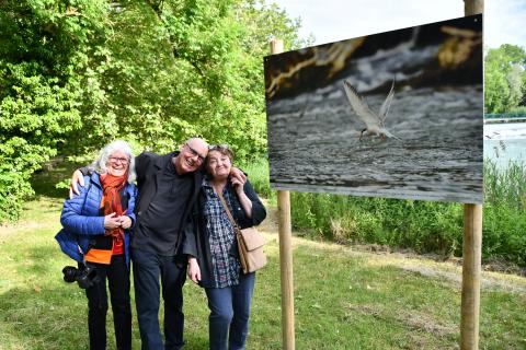 Inauguration de l'exposition "Au détour d'un chemin"