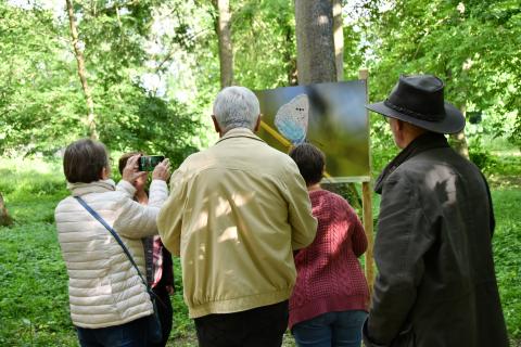 Inauguration de l'exposition "Au détour d'un chemin"