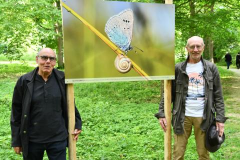 Inauguration de l'exposition "Au détour d'un chemin"