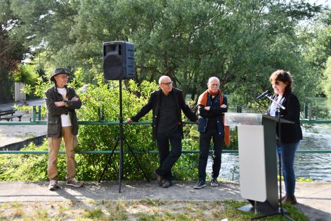 Inauguration de l'exposition "Au détour d'un chemin"