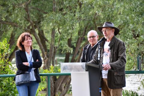 Inauguration de l'exposition "Au détour d'un chemin"