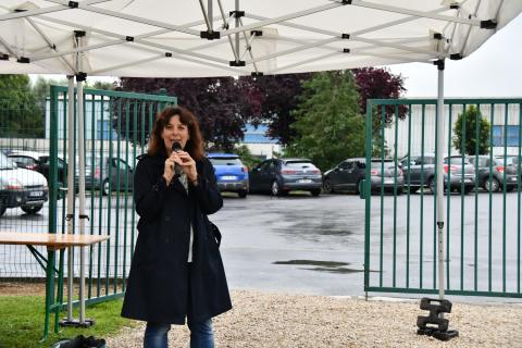 Inauguration du skate park et terrain de beach