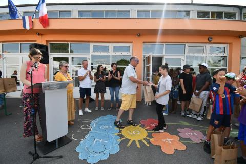 Fin d'année scolaire : félicitations aux CM2