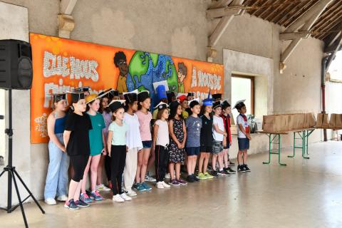 Fin d'année scolaire : félicitations aux CM2