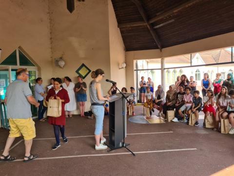 Fin d'année scolaire : félicitations aux CM2