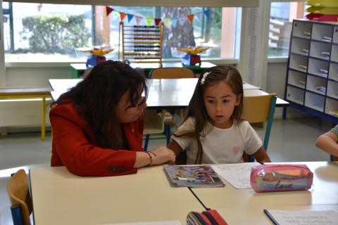 Distribution des cahiers de textes aux CP