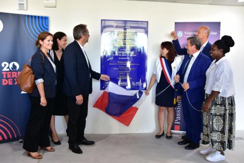 Inauguration de la salle de sports de combat