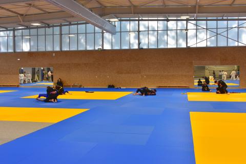 Inauguration de la salle de sports de combat
