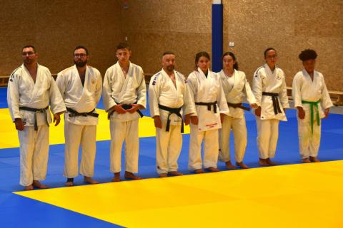 Inauguration de la salle de sports de combat