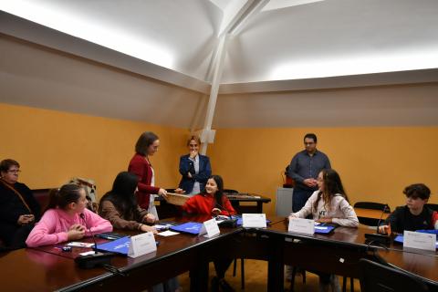 Installation du Conseil municipal des Jeunes