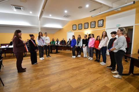 Installation du Conseil municipal des Jeunes