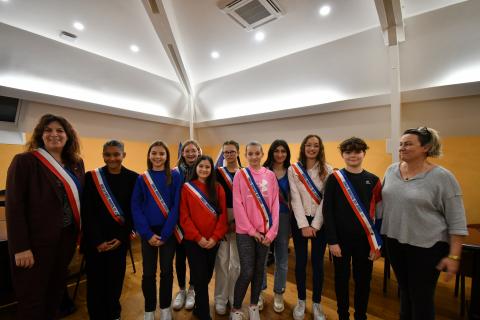 Installation du Conseil municipal des Jeunes