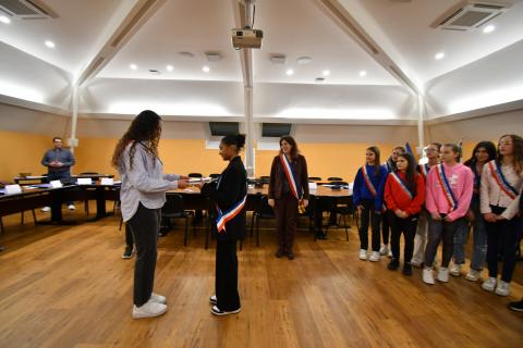 Installation du Conseil municipal des Jeunes