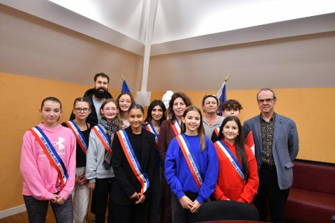 Installation du Conseil municipal des Jeunes