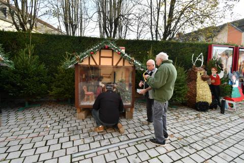 Chalets sur le thème de l'Alsace