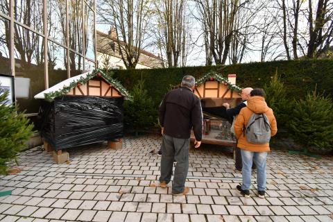 Chalets sur le thème de l'Alsace