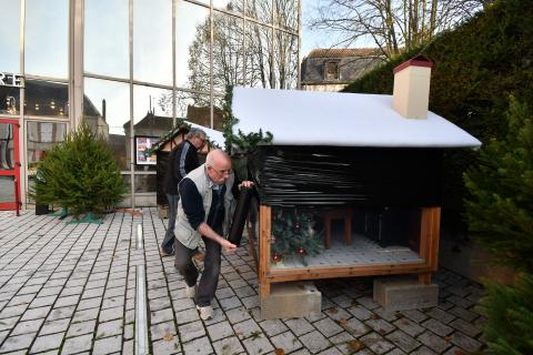 Chalets sur le thème de l'Alsace