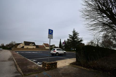 Nouveau parking de l'école Saint-Exupéry