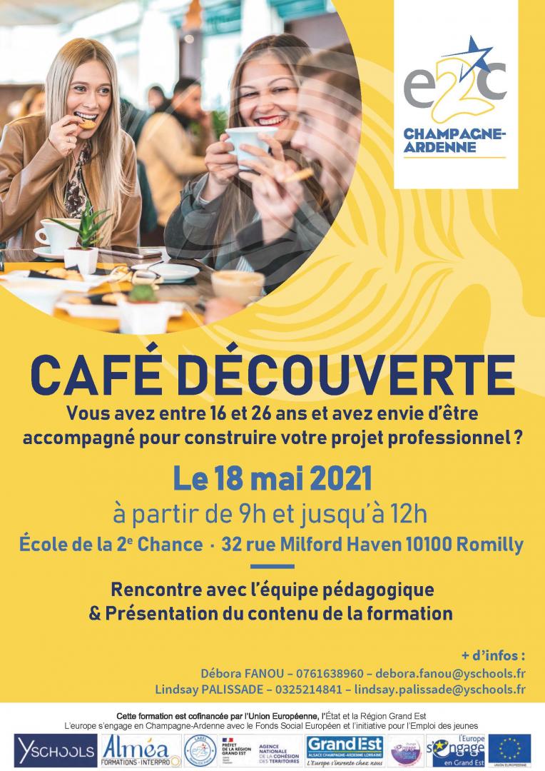 Café découverte - Projet professionnel 18-26 ans