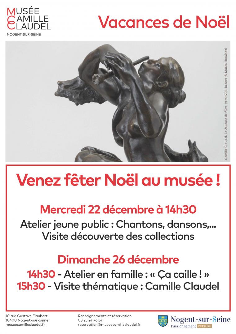 Musée Camille Claudel - Fêtez Noël au musée !