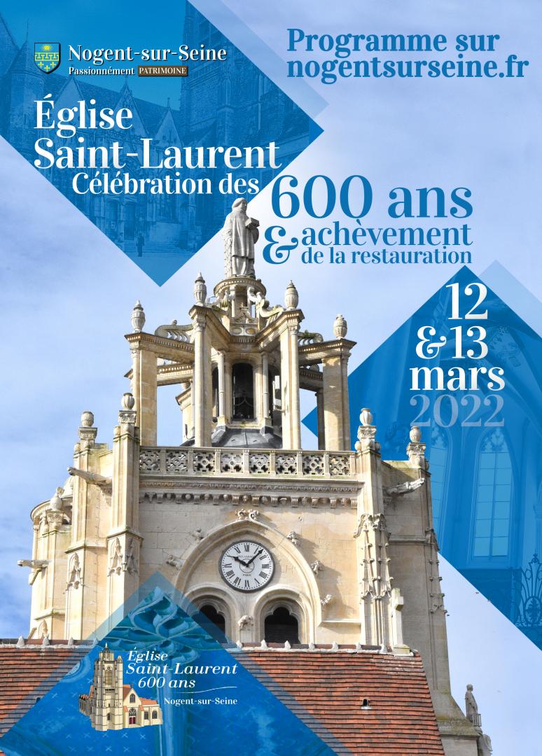 Célébration des 600 ans de l'église Saint-Laurent