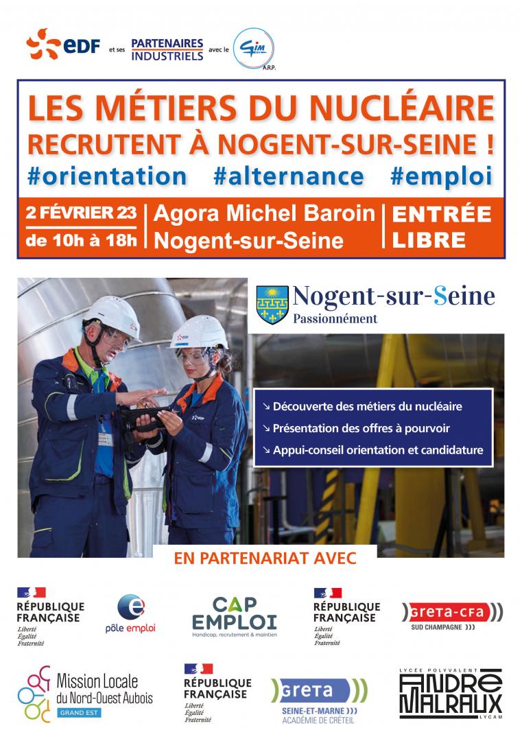 Les métiers du nucléaire recrutent