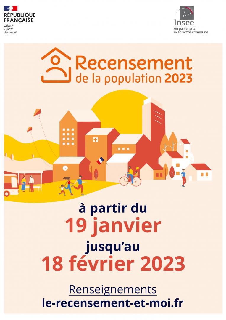 Recensement de la population 2023