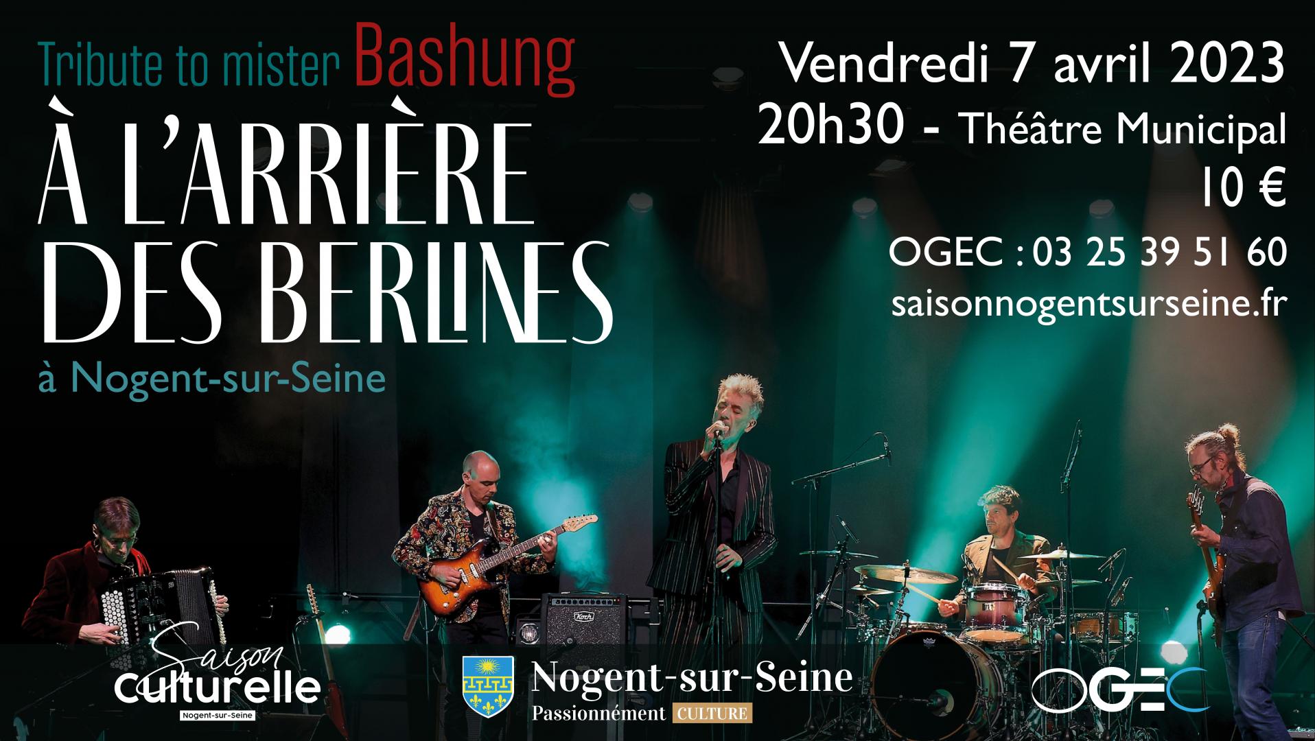 Tribute to mister Bashung : A l'arrière des berlines
