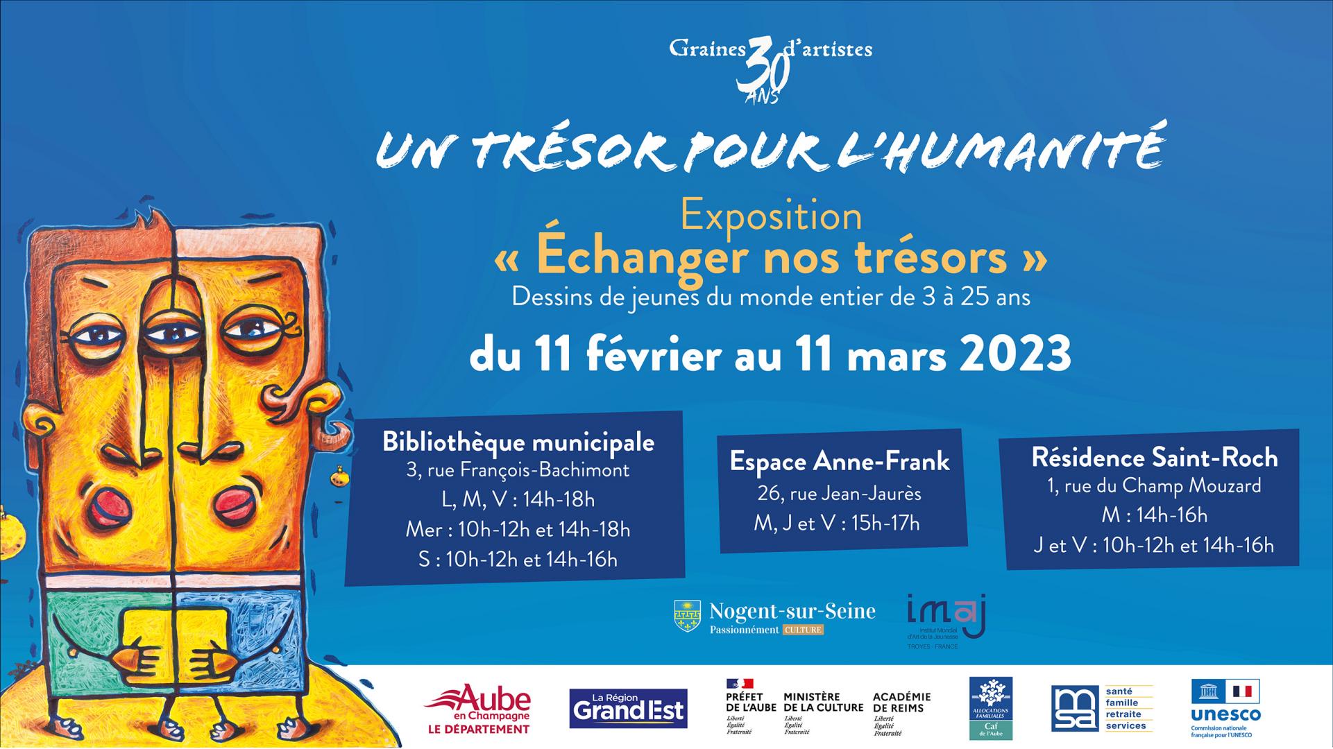 EXPOSITION - Echanger nos trésors