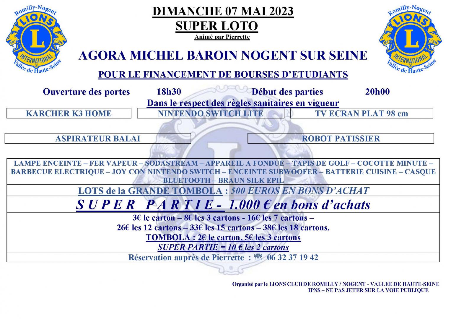 Super Loto du Lions club