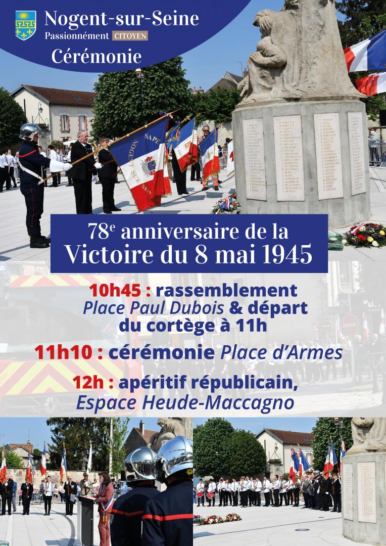 78e anniversaire de la Victoire du 8 mai 1945