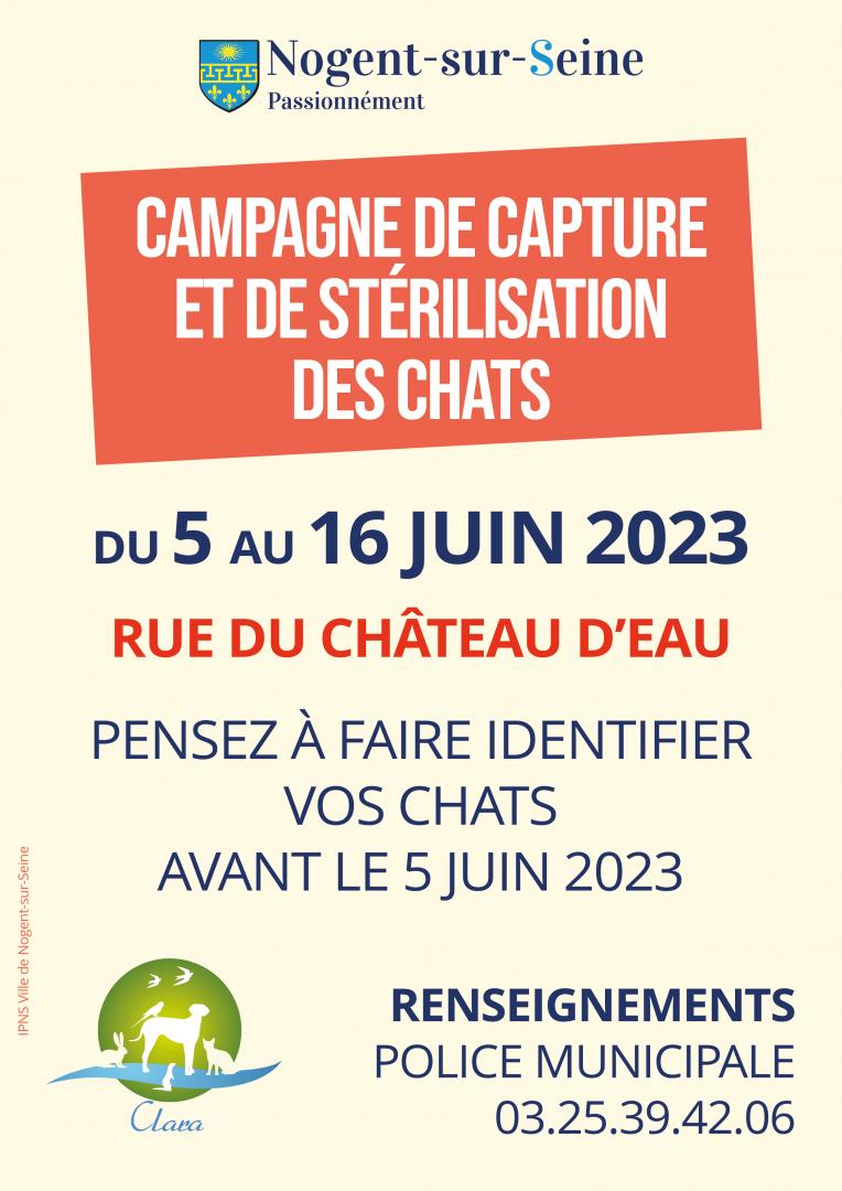 Campagne de capture et de stérilisation des chats