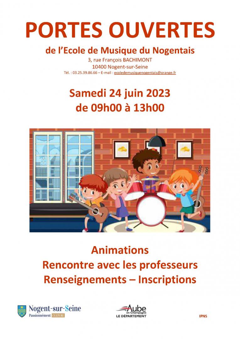 Ecole de musique - Portes ouvertes