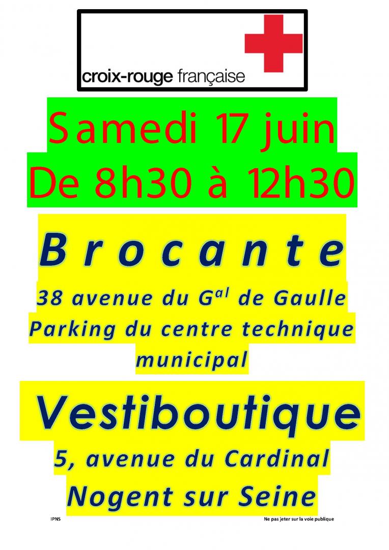  Vestiboutique et brocante de la Croix-Rouge