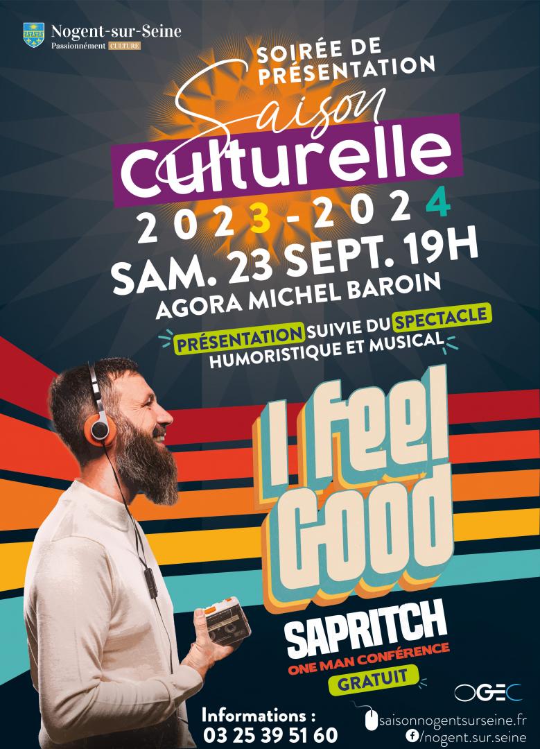 Soirée de présentation de la saison culturelle 2023-2024